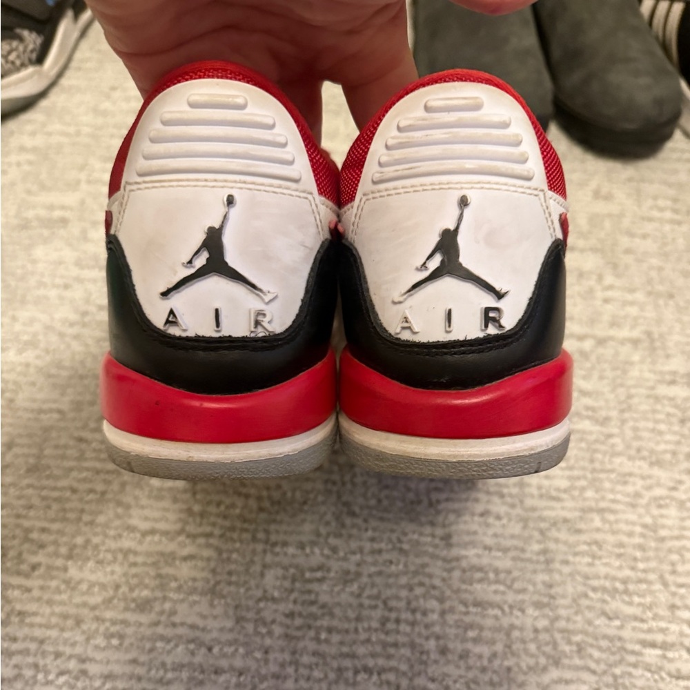 Kids Red and White Sneakers